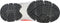 Brabo Tribute - Unisex Hockeyschoenen - Stabiliteitsplaat en demping - Neon Orange - Maat 40