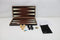 Philos Skeloudi - Backgammon set - MDF met walnoothout design - 485 x 252 x 72 mm