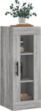 vidaXL - Hangkast - 34,5x34x90 - cm - grijs - sonoma - eikenkleurig