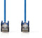 Nedis CAT5e Netwerkkabel - SF/UTP - RJ45 Male - RJ45 Male - 0.50 m - Rond - PVC - Blauw - Envelop