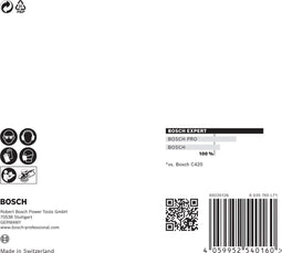 Bosch Expert M480 - Schuurnet - Tot 4x betere stofafzuiging - 125 mm (korrel 320)