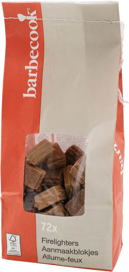 Barbecook - Aanmaakblokjes - 72 stuks - Geschikt voor BBQ