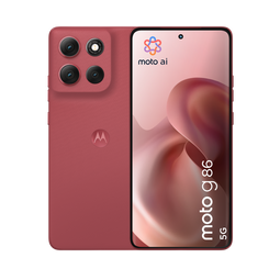 MOTOROLA Moto G86 5G - Red - 256 GB Rood