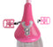 Eenhoorn Roze Kinderfiets - 35,5 cm - 3,5-5 jaar - Hand- & terugtraprem - Zijwieltjes - Verstelbaar zadel - Poppenzitje & mandje