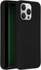 Accezz Liquid Silicone Backcover - MagSafe - Schokabsorberend - Zwart (iPhone 15 Pro Max)