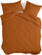 Noorse hoes HappyFriday BASIC Terra cotta 180 x 220 cm