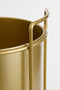 Mica Decorations Favani - Bloempot op standaard - Set van 3 - H80 x Ø28 cm - Goud (set van 3)