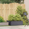 vidaXL - Plantenbak - 80x80x30 - cm - staal - antracietkleurig
