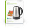 Nedis KAWK340EAL - Waterkoker 1,7L 2200W - Roestvrijstaal