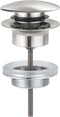 Grohe 65807Dc0 - Afvoerplug Overloop Combinatie - RVS bovendeel - Diameter 64mm