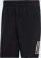 adidas Club 3Str Short - Sportbroek Heren - Polyester - Black - Maat L