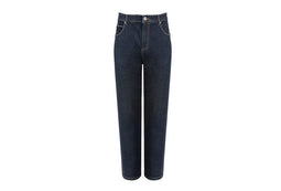 Milanoro - Jeansbroek voor heren - Comfortabel straight fit - Zwartblauw W36 L30