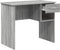 vidaXL - Bureau - met - Opslag - Grijs - Sonoma - 90x49,5x75 - cm - Van - gegarandeerd - hout