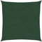 vidaXL - Zonnezeil - 160 - g/m² - 3,6x3,6 - m - HDPE - donkergroen