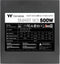 Thermaltake Smart W3 - Voeding 500W - 80 PLUS - Zwart