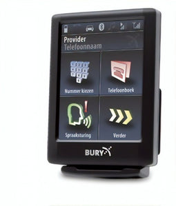 Bury CC 9068 - Bluetooth Carkit - Touchscreen Muziek Streamen - 2,8" Inch