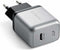 Satechi 30W USB-C PD GaN Wandoplader - Snelladen tot 30W - Zilver
