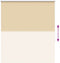 vidaXL - Rolgordijn - verduisterend - 135x175 - cm - stofbreedte - 131,6 - cm - beige