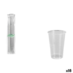 Glazenset Algon 250 ml 50 Onderdelen (18 Stuks)