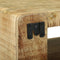 vidaXL - TV-kast - 80x32x36 - cm - Massief - Mangohout