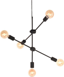 LABEL51 Stilo Hanglamp - Zwart - Metaal - Hanglamp