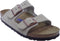 Birkenstock Arizona SFB VL Narrow - Dames Slippers - Suède - Bruin - Maat 38