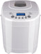 alpina Broodbakmachine - 450 tot 900 gr Brood - Timer - 12 Bakprogramma's - 600W - Wit