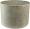 Ronde lampenkap - 42x42x32 - Lichtgrijs - Velvet