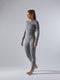 Craft Fuseknit Comfort Rn L/S Thermoshirt Dames - Zacht en elastisch - Dark Grey