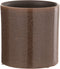 J-Line bloempot Flek - keramiek - bruin - extra small - Ø 14.5 cm