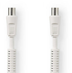 Nedis CSGP40020WT10 - Coaxiale kabel - 100 cm - Wit