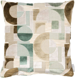 Zuiver Festive Kussen Olive - Geel