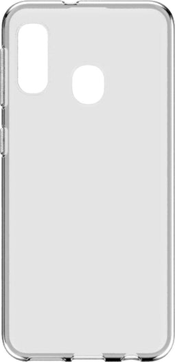 Hoesje Siliconen Geschikt voor Samsung Galaxy A20e - Softcase Backcover smartphone - Transparant