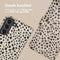 iMoshion Hoesje Geschikt voor Samsung Galaxy S21 Hoesje Met Pasjeshouder - iMoshion Design Bookcase smartphone - Meerkleurig / Black And White Dots