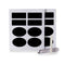 Stickers Vivalto Zwart Set 16 Onderdelen