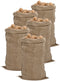 Jutezakken 5 stuks 340 g/m² 65x135 cm 100% jute