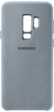 Samsung Galaxy S9 Plus - Alcantara Cover - Krasbestendig Schokbestendig - Grijs