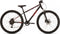 Fiets bfk 24 the beast mtb 21v v-brake zwart/rood
