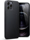 Qubits - Softcase hoes - Geschikt voor iPhone 12 Pro Max - Zwart