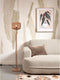 GOOD&MOJO Vloerlamp Tanami - Bamboe/Rotan - Ø25cm - Modern - Staande lampen voor Woonkamer - Slaapkamer