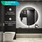 Mirlux Badkamerspiegel - LED met Verwarming - Anti Condens - Rond 80CM