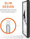Urban Armor Gear Monarch - Smartphonehoesje - 5-laagse bescherming - Zwart