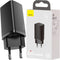 Baseus GaN2 Lite - Snellader 65W - Power Delivery 3.0, Quick Charge 4+ - 1x USB-C 1x USB-A