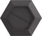 vidaXL - Hexagonale - Vuurkorf - Zwart - 100x100x28 - cm - Staal
