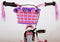 Volare Rose Kinderfiets - Meisjes - 14 inch - Roze/Wit - 95% afgemonteerd