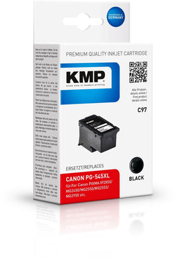 KMP C97 - Inktcartridge - Zwart - Inkt op pigmentbasis - Canon