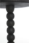Light & Living Bijzettafel Veglio - Mat zwart - Ø35cm - Modern