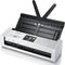 Brother ADS-1700W - Draadloze Duplex Kleur Scanner - 25 ppm 1200 dpi - Grijs