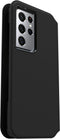 Otterbox Strada - Flip cover - Echt leer met kaarthouder - Zwart