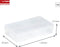 Sunware Q-Line Box Transparant 8-Vaks